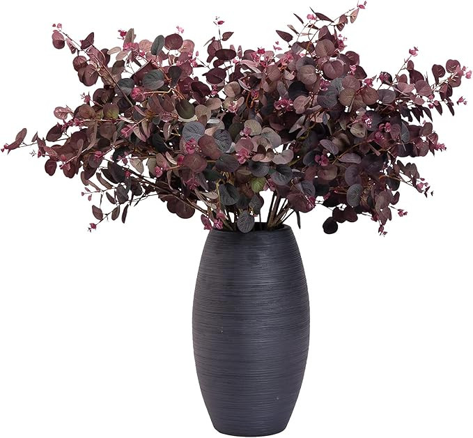 SHUOTAO 3Pcs Artificial Plants Silk Eucalyptus Stems Tall 29" Eucalyptus Branches Floral Arrangem... | Amazon (US)