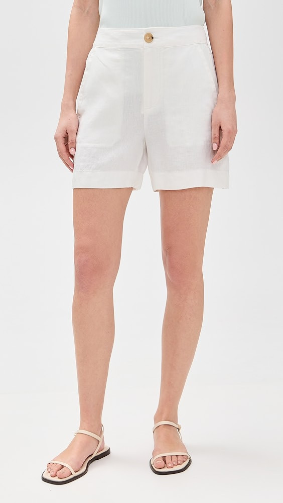 Vince Mid Rise Hemp Shorts | Shopbop | Shopbop