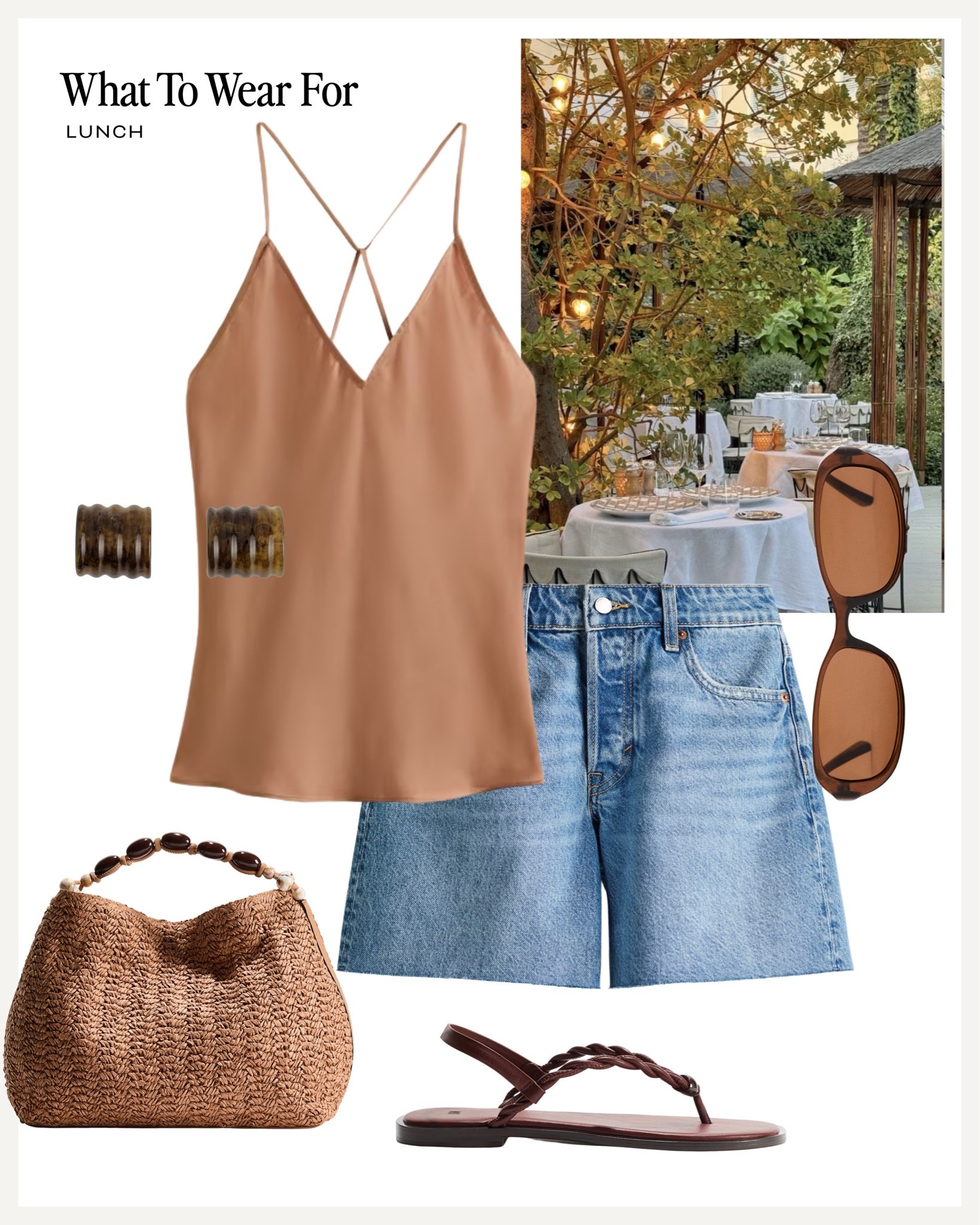 Summer outfits ☀️ 

H&M new in, holiday outfit, denim shorts, easy outfits, heatwave

#LTKsummer