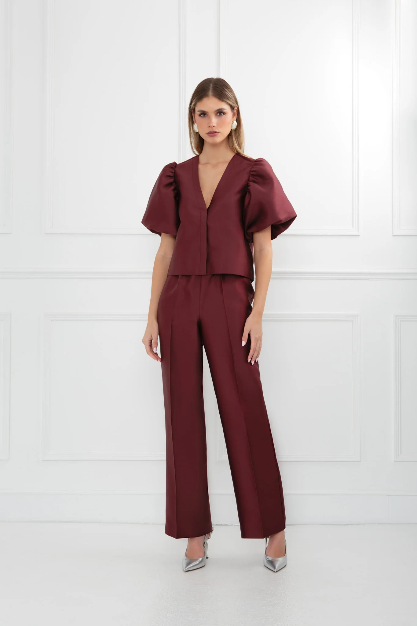 The Aurora | Plum Trouser | Sinead Keary