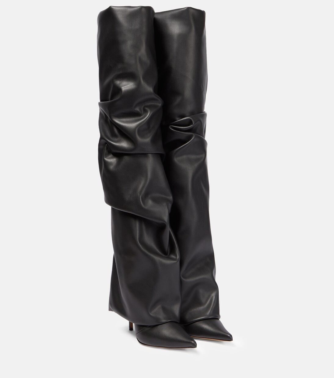 Faux leather boots | Mytheresa (US/CA)