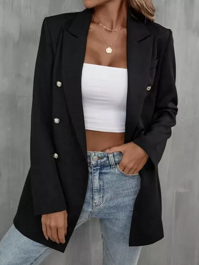Kyra Double Breasted Blazer curated on LTK