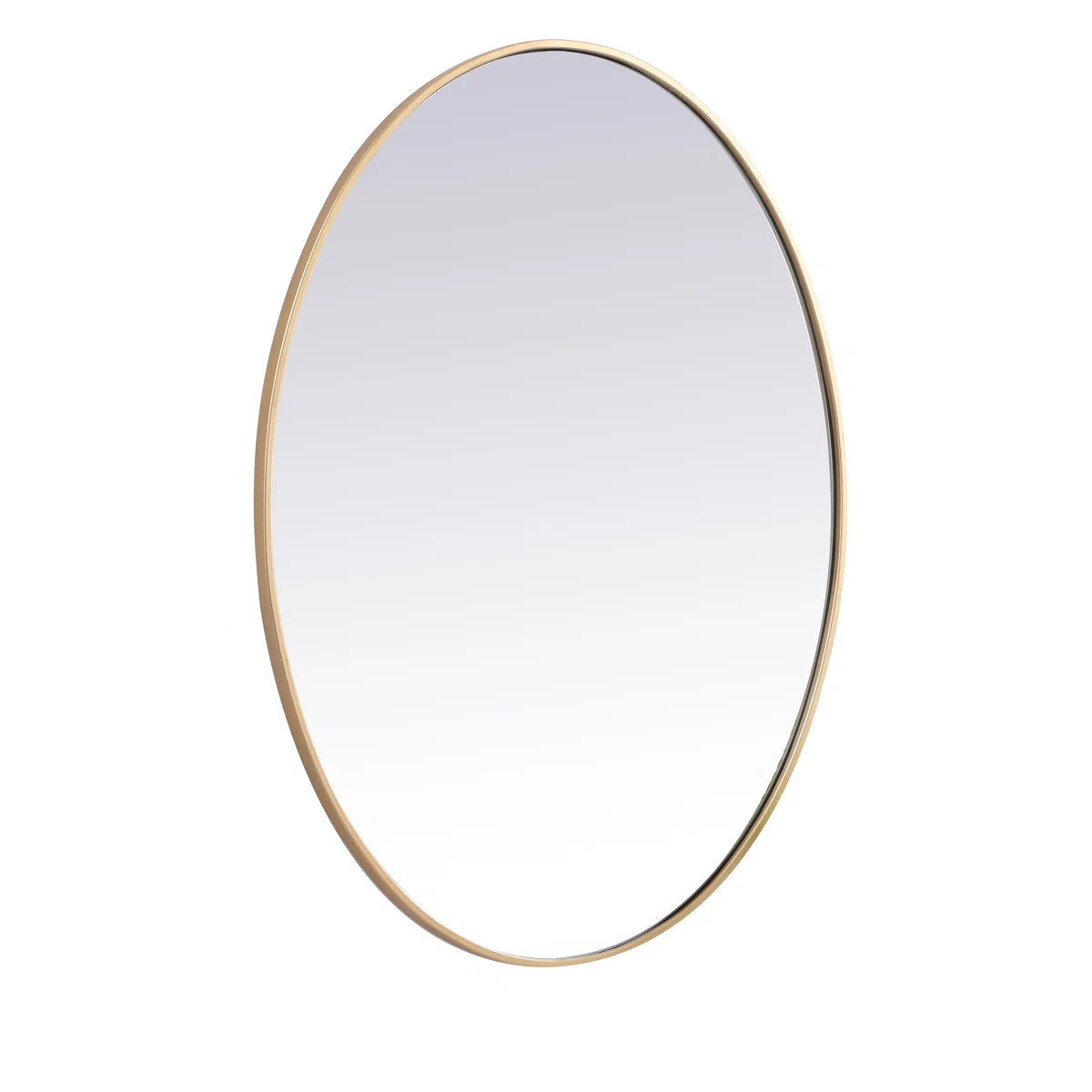 Sabine Metal Oval Wall Mirror | AllModern