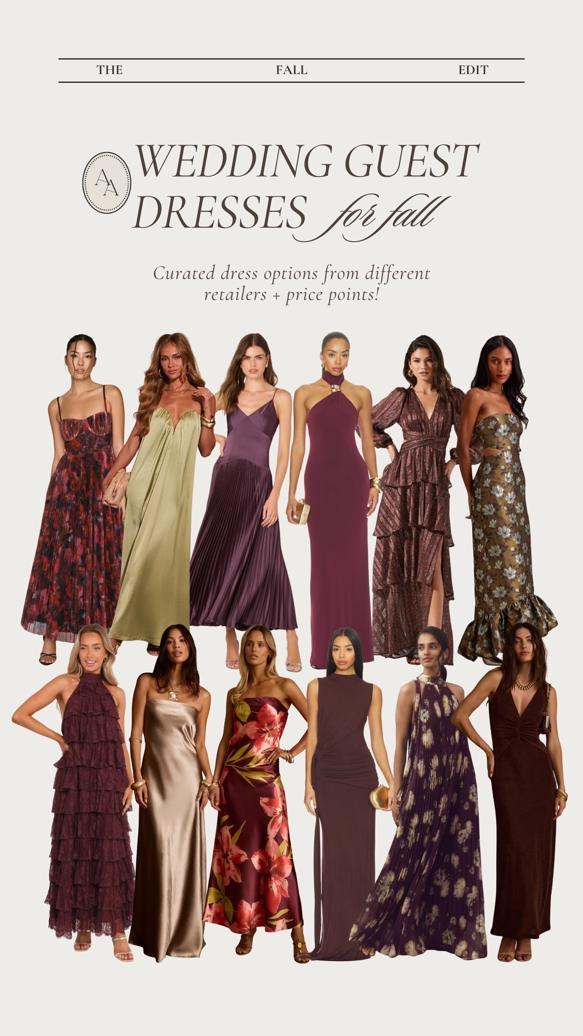 Wedding guest dresses for fall- linking more styles from different retailers and price points! 

Wedding guest dresses || fall wedding guest || fall weddings || what to wear || formal dresses ||

#LTKWedding #LTKSaleAlert #LTKSeasonal