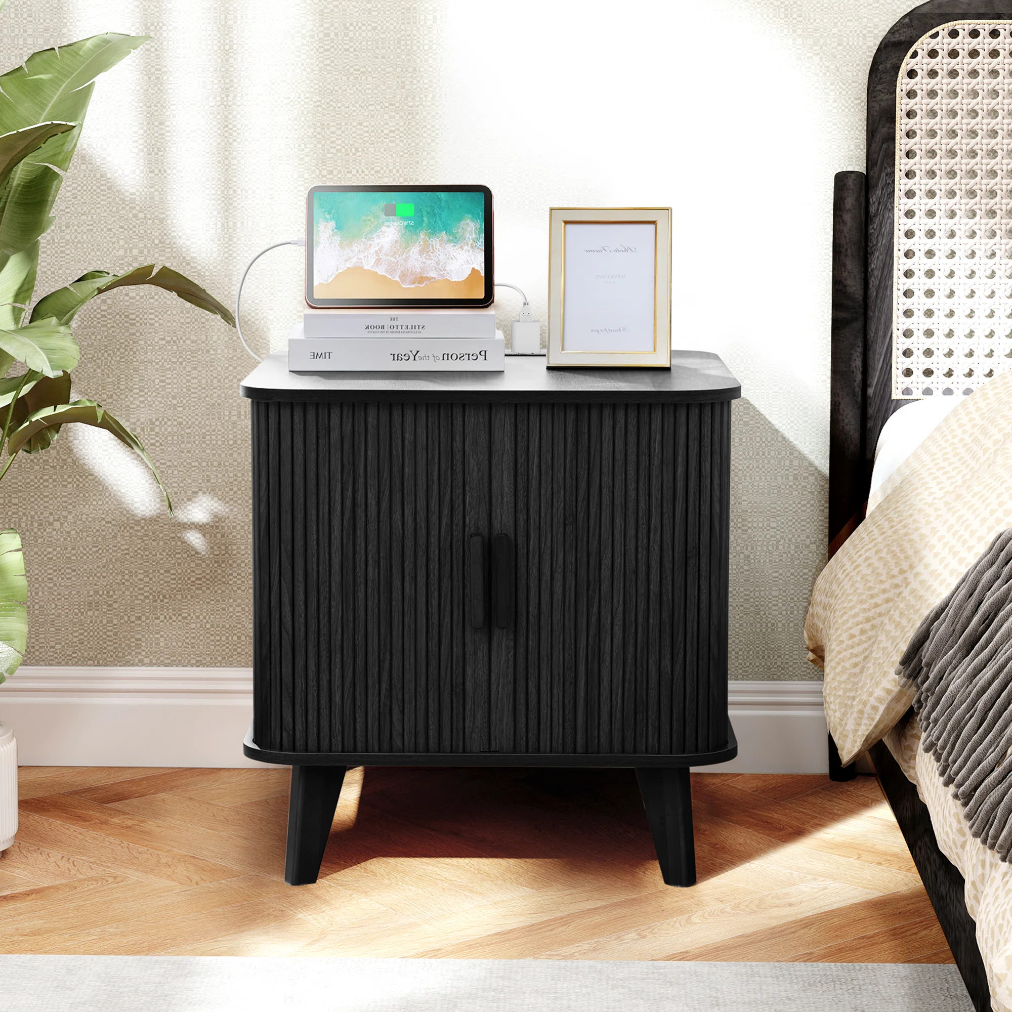 End Table with Storage and Charging Station | Wayfair North America