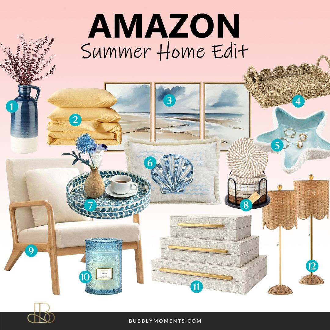 Cute summer home finds that make your space feel fresh and organized ☀️✨ These picks are perfect for adding simple touches to your kitchen, bedroom, bathroom, or living space. From home essentials to cute decor and organizers, these are easy finds you’ll actually use every day.
Loving the clean, cozy, and bright vibe these pieces bring for summer. Perfect for refreshing your home and making your space feel more put together. Save this post for your home inspo and tap to shop your favorites 💕
#LTKHome #LTKStyle #LTKFinds #HomeEdit #AmazonFinds #HomeDecor #SummerHome #HomeInspo #CozyHome #NeutralHome #HomeStyle #KitchenFinds #OrganizationIdeas #HomeEssentials #AmazonHome #SimpleHome #HomeRefresh 

 