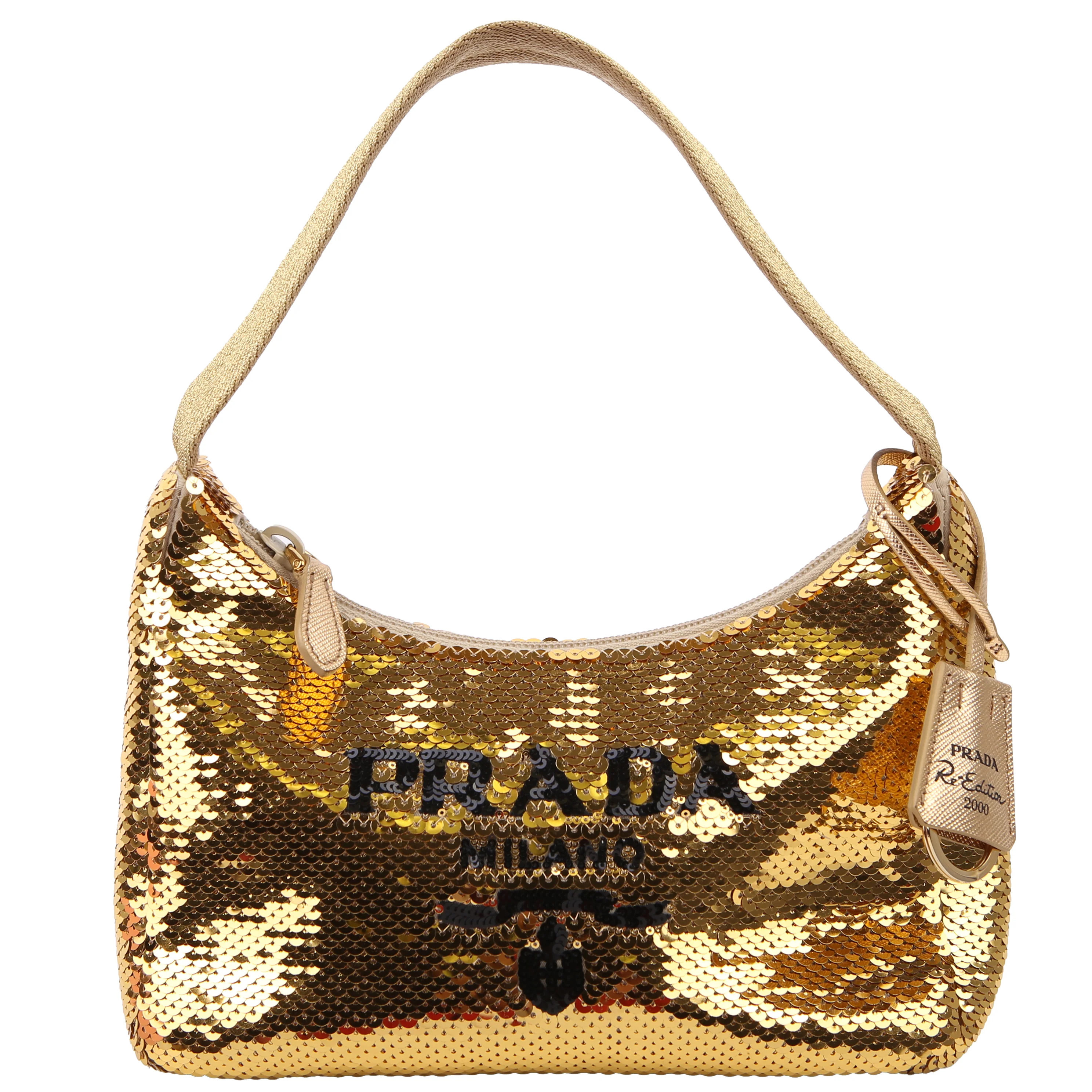 Re-Edition 2000 Sequin Mini Bag | Keeks Designer Handbags