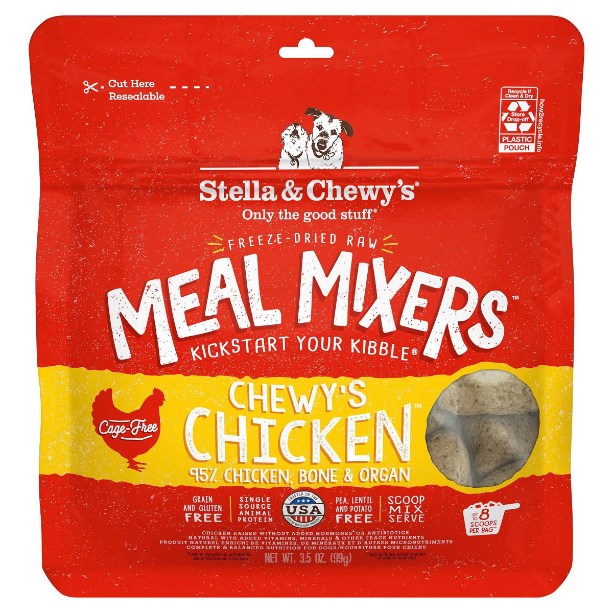 Stella & Chewy's Freeze-Dried Mixers Dry Dog Food | Target