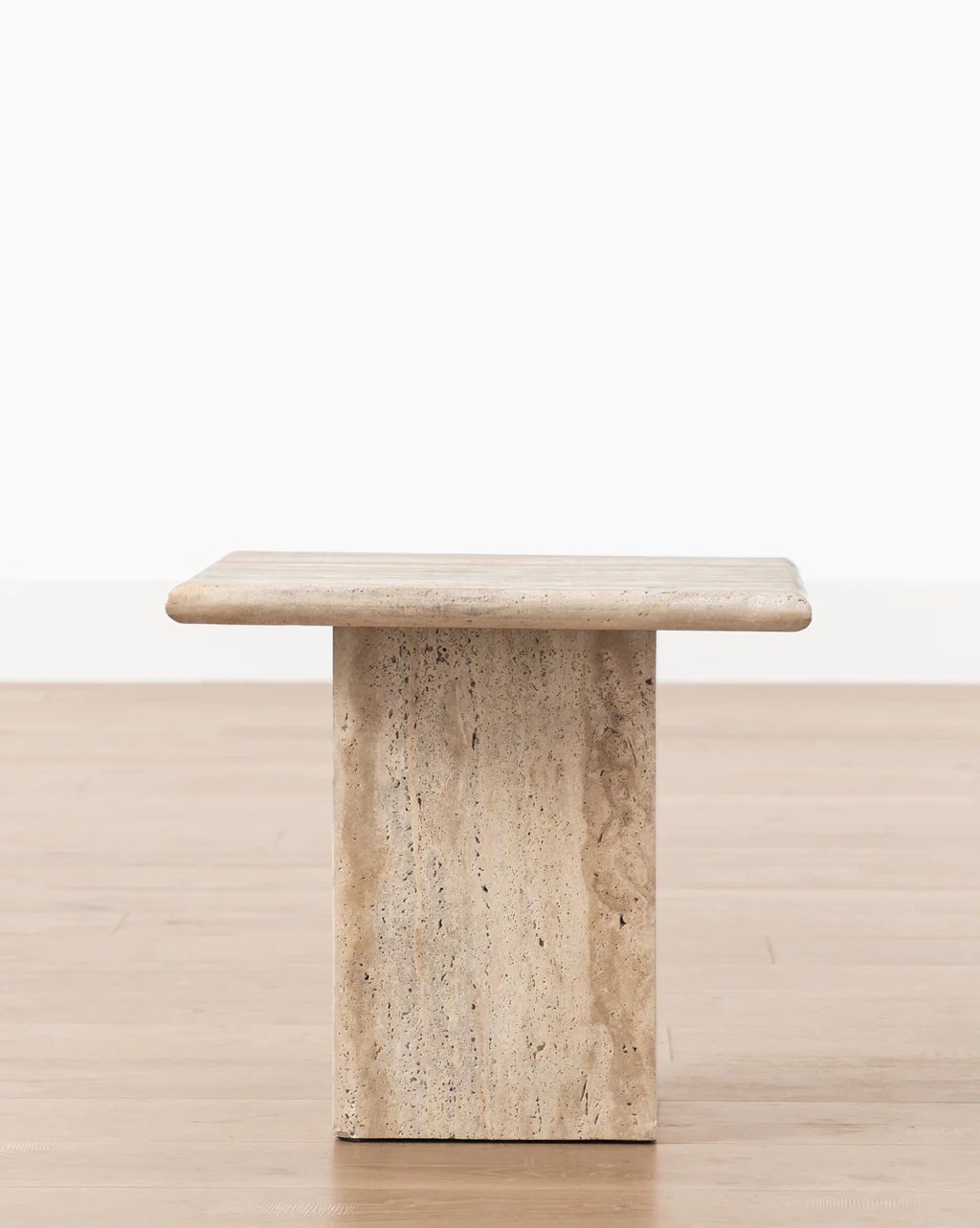 Travertine Side Table | McGee & Co.