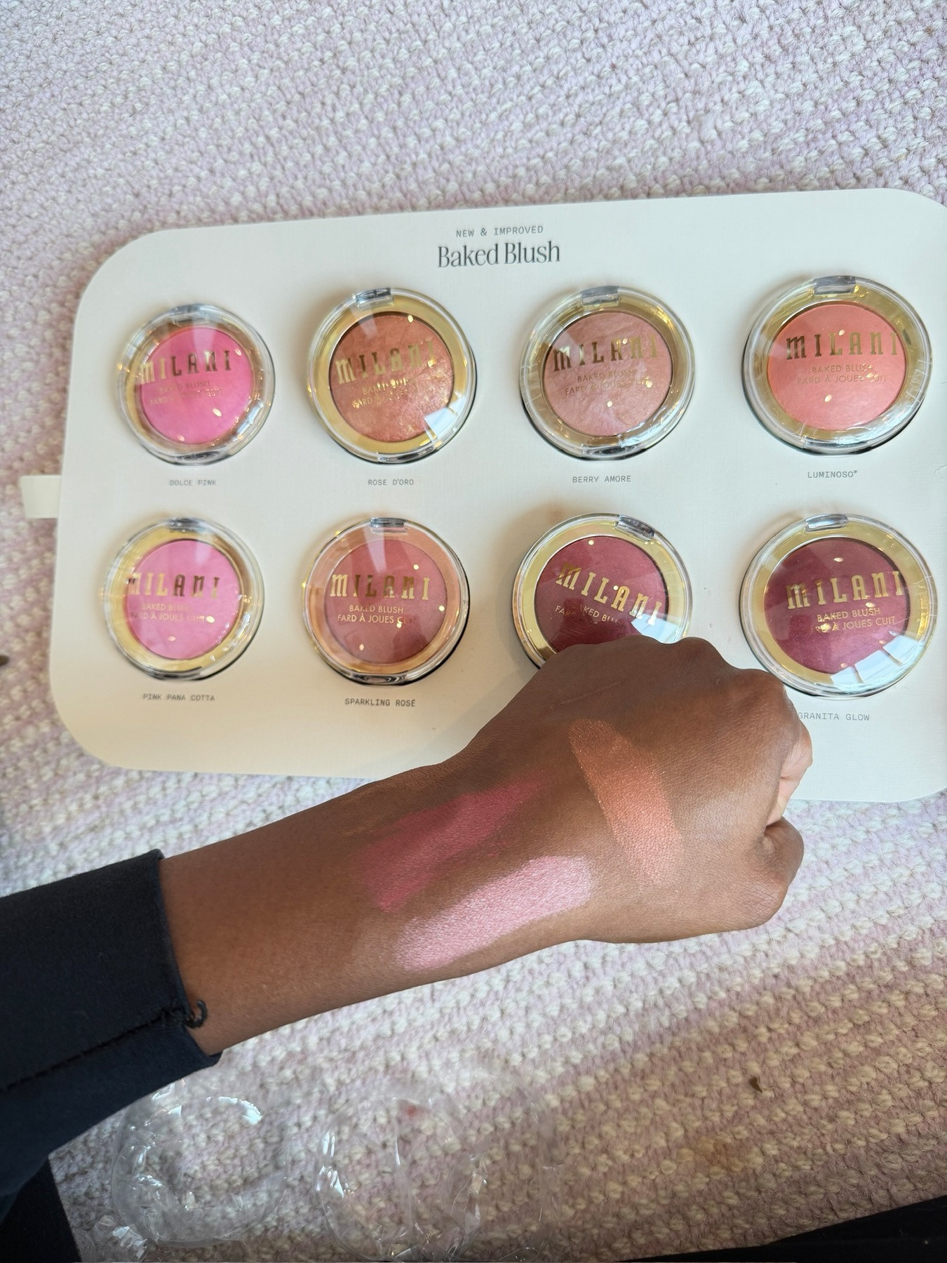 Wait… why is this blush actually showing up on dark skin like this?! 😭✨
Milani Baked Blush really said “I got you” — rich pigment, smooth blend, and that glow that catches in EVERY light. Like be honest… are we doing one swipe or going back for more? 👀💅🏾

#MelaninMagic #BlushCheck #DarkSkinGlow #MakeupTalk #GlowUp 

 #LTKBeauty