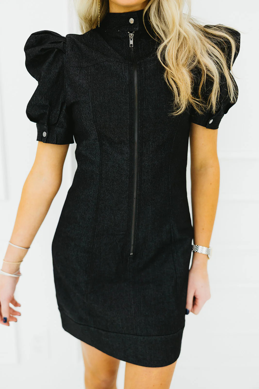Camille Mini Dress - Black | Triple Threads