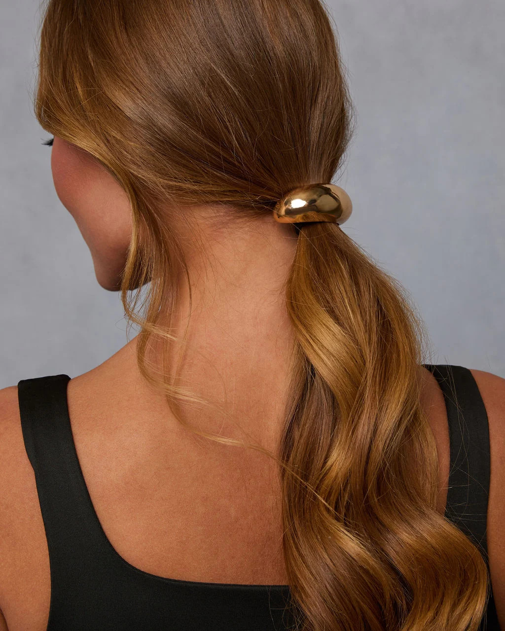 Satya Glossy Dome Pony Cuff | VICI