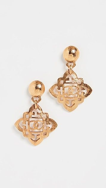 Chanel Dangle Earrings | Shopbop