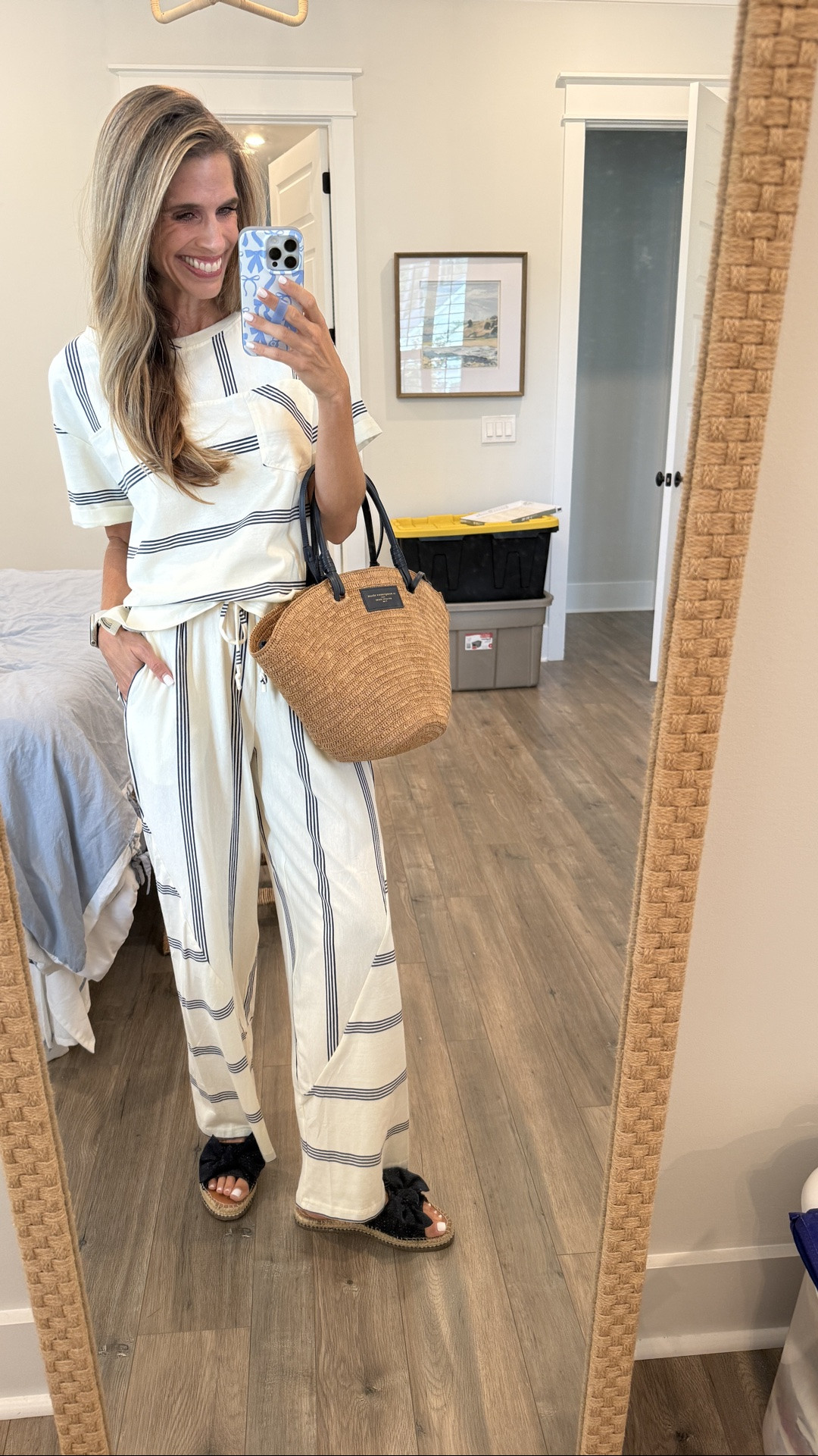 Cozy Amazon set, everyday casual style, mom style. Sezane Bag

#LTKootd #LTKOver40