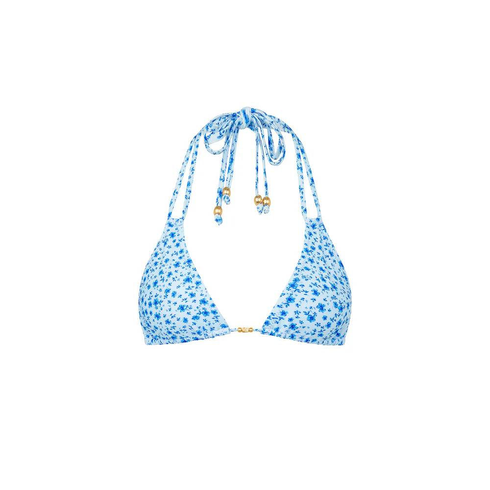 Halter Bralette Bikini Top - Dream Flower | Kulani Kinis US