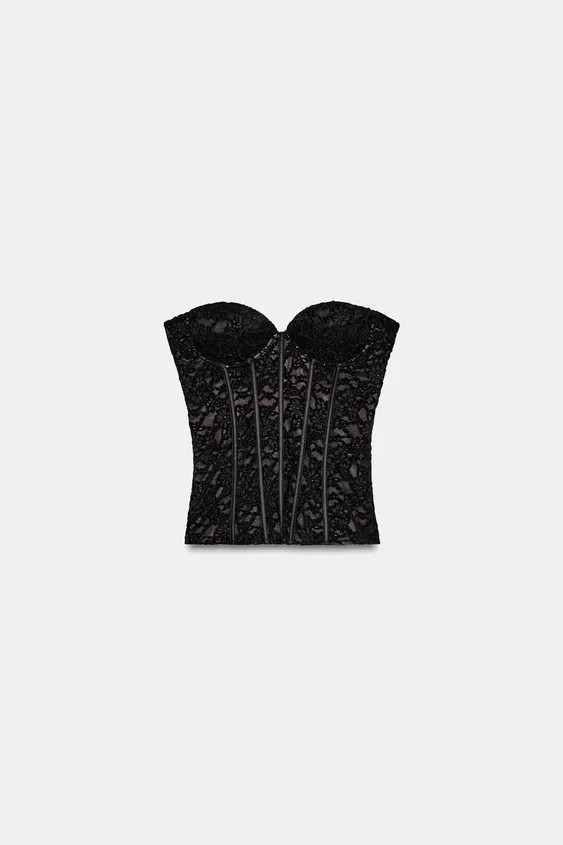 LACE CORSET | Zara UK