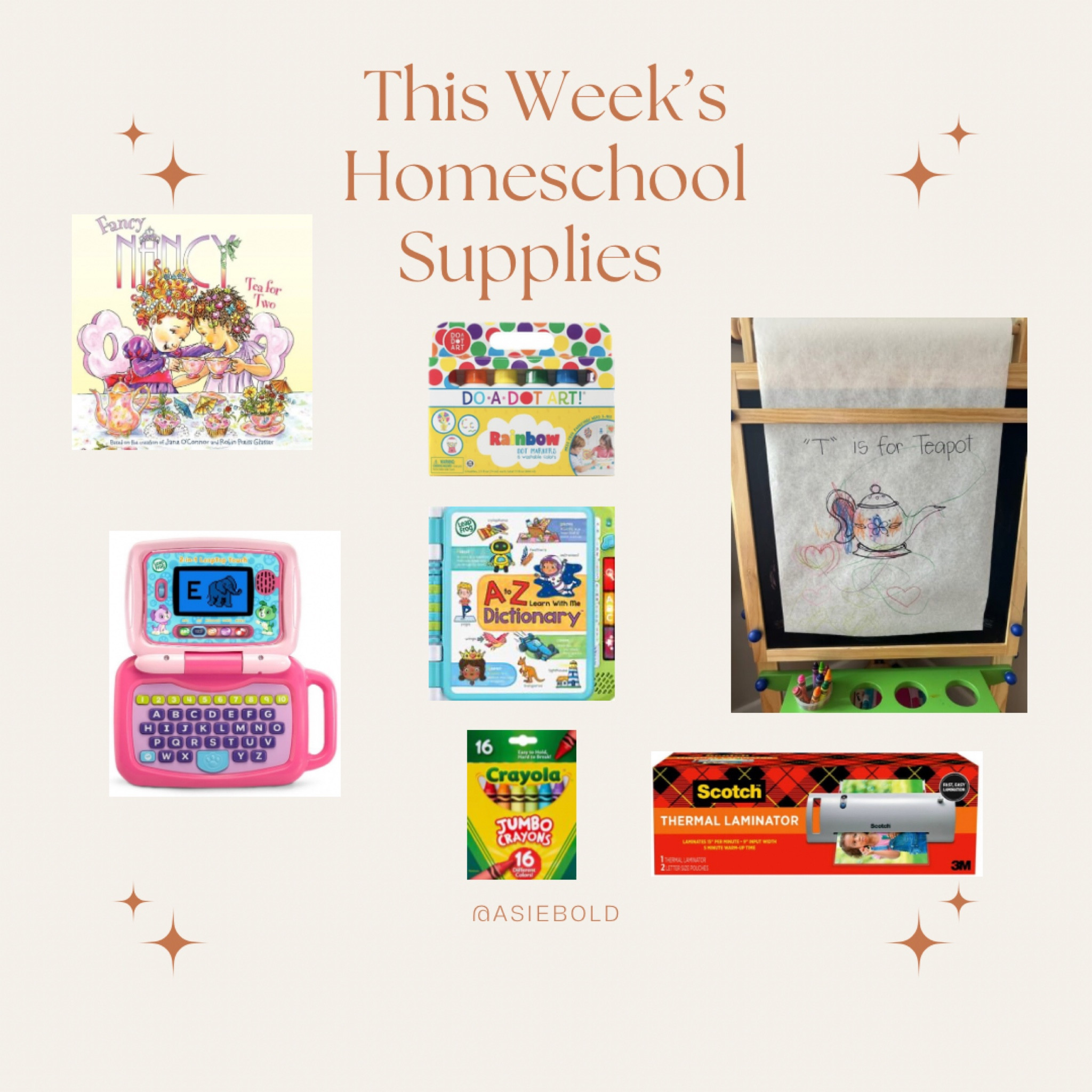 This week’s homeschool supplies! We use the leapfrog laptop any time she needs a break during our “school” time. It’s been super helpful in helping her regroup while staying on topic with letters and numbers! 🤍


#LTKfamily #LTKfindsunder50 #LTKkids
