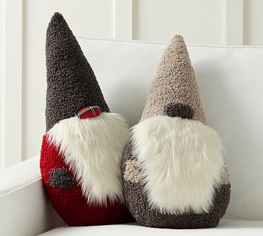 Clarke Gnome Shaped Pillows | Pottery Barn (US)