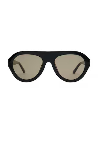 Otra X Grandquist Maddy Sunglasses in Black & Green from Revolve.com | Revolve Clothing (Global)