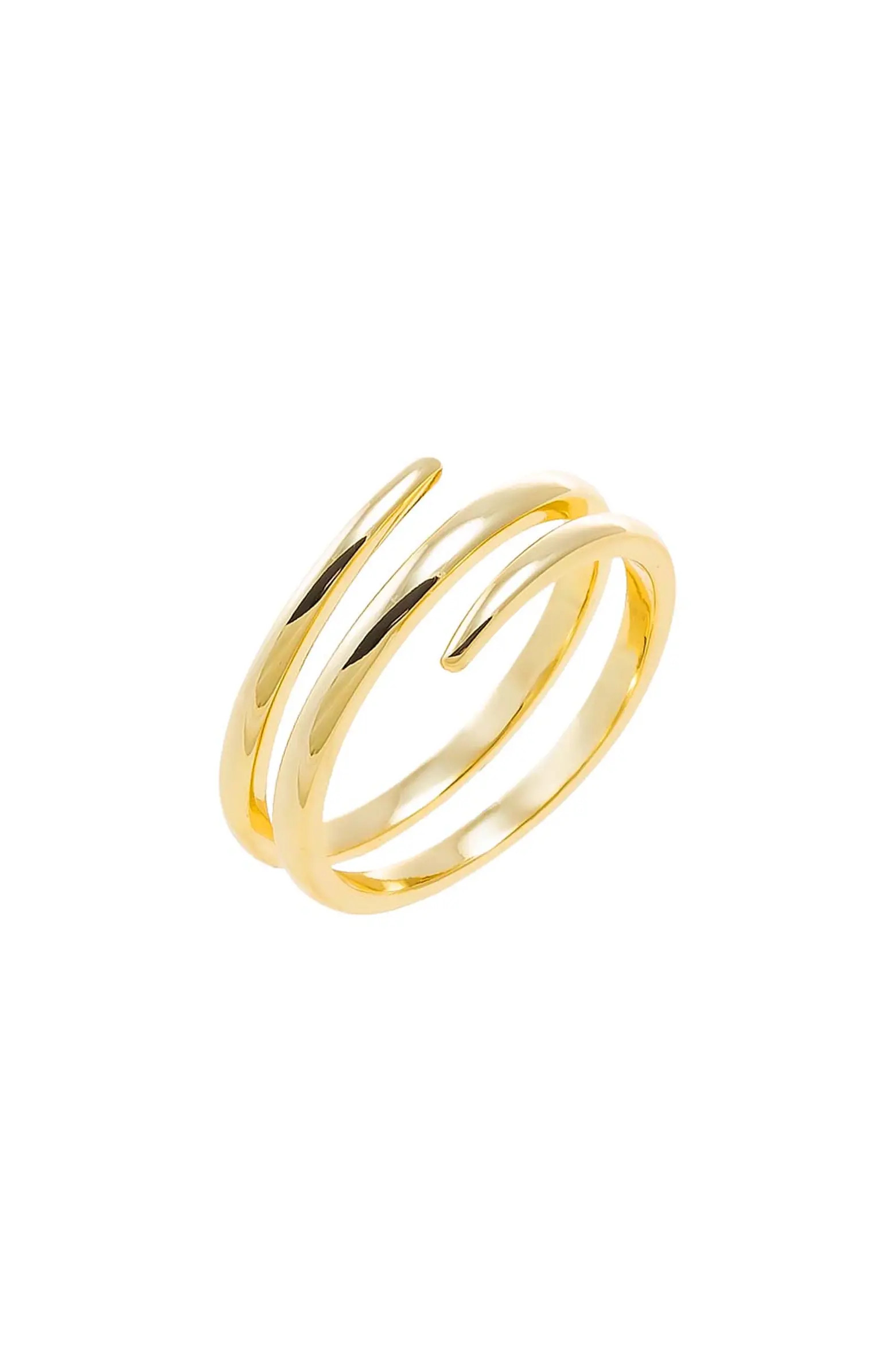 BY ADINA EDEN Solid Triple Wrap Ring | Nordstrom | Nordstrom