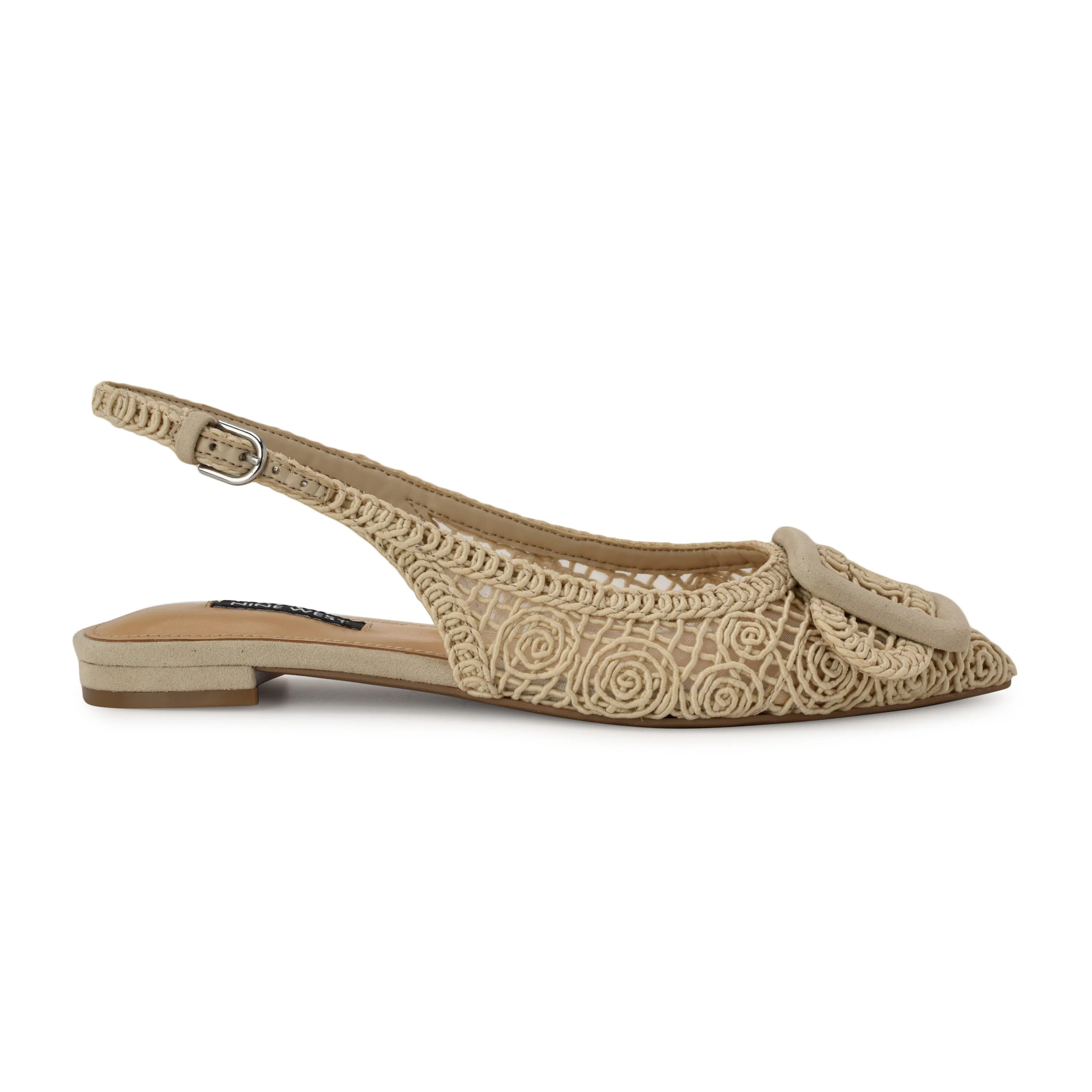 Jasser Woven Slingback Flats | Nine West (US)