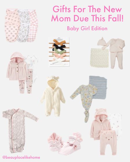 Baby shower gifts for the mom due this fall with a baby girl!



#LTKbaby #LTKfamily #LTKbump