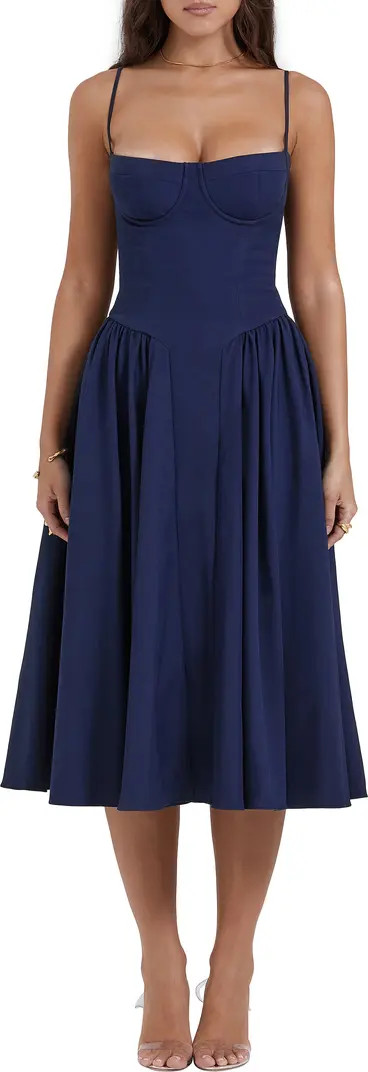 HOUSE OF CB Samaria Corset Fit & Flare Dress | Nordstrom | Nordstrom