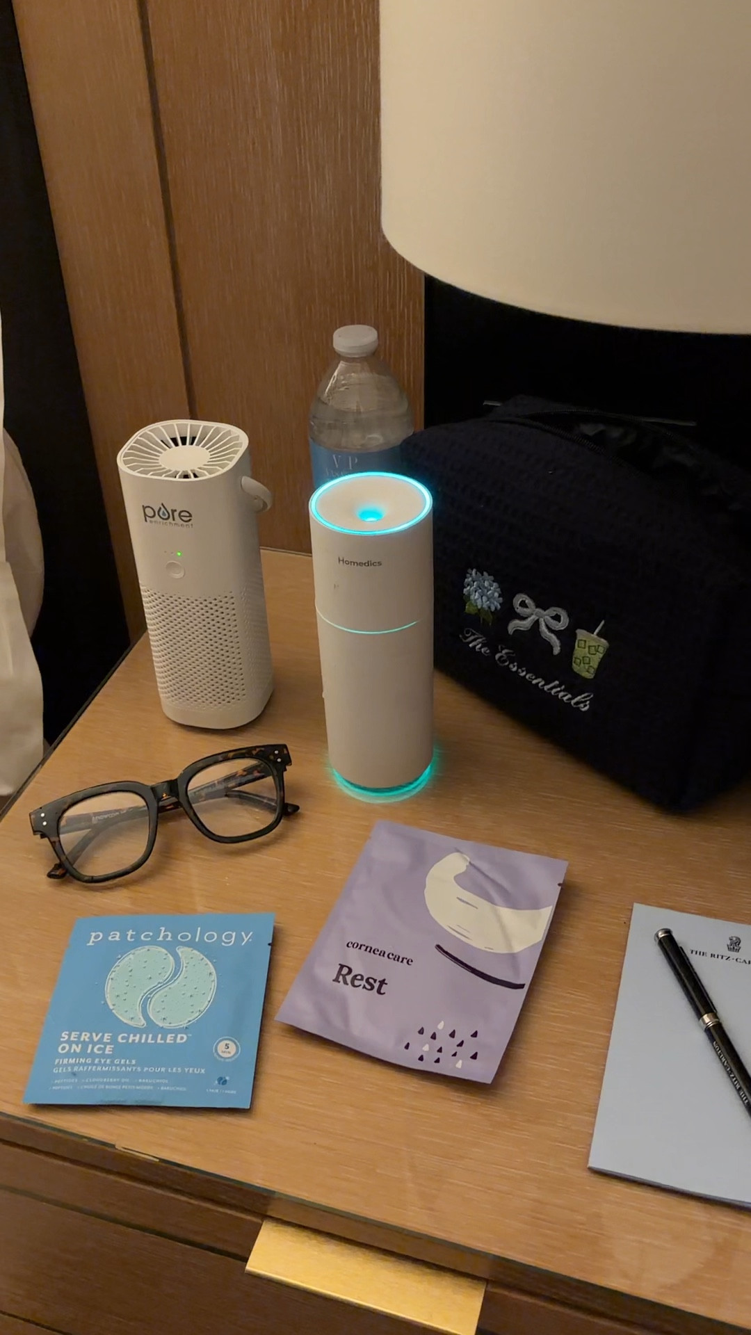 Nighttime travel essentials. travel size humidifier. Travel size air purifier. Mini air purifier. Desk air purifier. Desk humidifier. Mini humidifier. Eye mask. Sleep mask￼

#LTKTravel #LTKdayinmylife #LTKgrwm