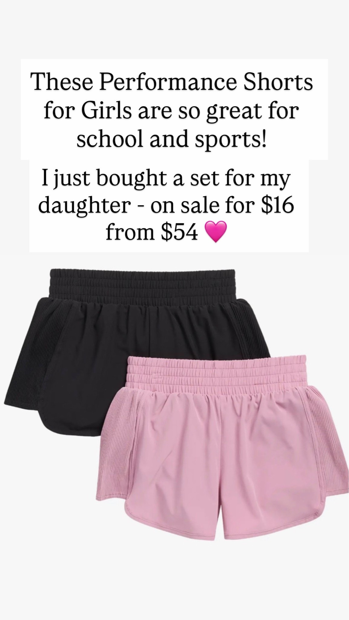 Cutest performance shorts for girls for school and sports

#LTKKids #LTKSaleAlert