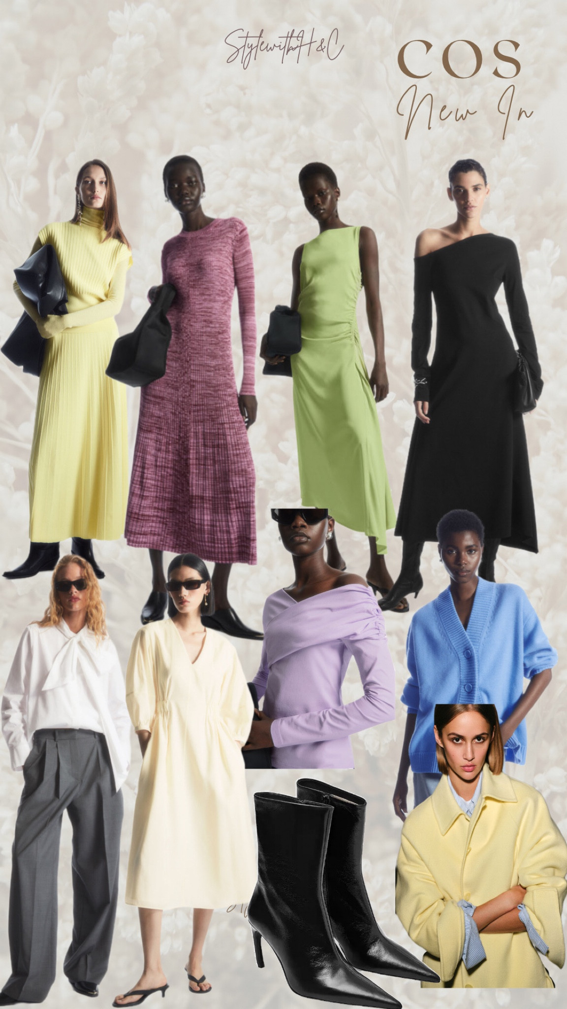 COS New Arrivals- 
shop sustainable, timeless and classic pieces.

Shirt dress, neutral outfit, winter outfit inspo, neutral wardrobe, style report, personal stylist, virtual stylist, minimalist wardrobe, minimal chic 
Featuring:

WIDE-LEG TAILORED WOOL TROUSERS
DOUBLE-FACED WOOL JACKET
POINTED PATENT-LEATHER ANKLE BOOTS
MOHAIR CREW-NECK JUMPER
PLEATED KNITTED MAXI SKIRT
OVERSIZED WOOL V-NECK CARDIGAN
OFF-THE-SHOULDER ASYMMETRIC MIDI DRESS
MÉLANGE RIBBED MIDI DRESS
PLEATED KNITTED MAXI SKIRT
VOLUMINOUS V-NECK DRESS
ASYMMETRIC GATHERED SATIN MIDI DRESS

#LTKeurope #LTKstyletip #LTKsalealert