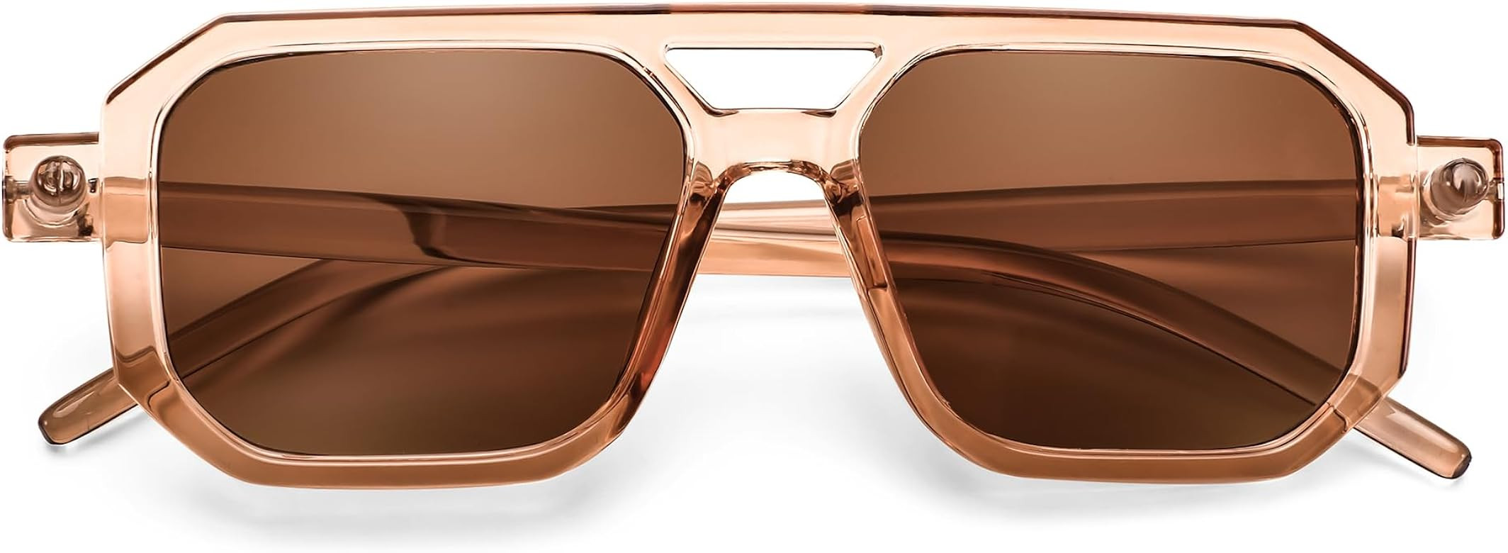 FEISEDY Toddler Sunglasses, Vintage Pilot Square, Flexible TPEE Kids Shades for Boys Girls Age 0-... | Amazon (US)