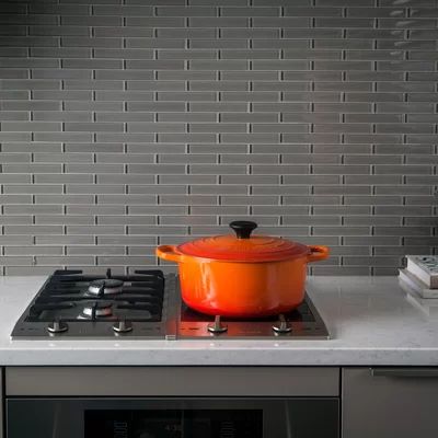 Le Creuset Cast Iron Round Dutch Oven Le Creuset Color: Cassis/Black, Capacity (Quarts): 7.25 qt. | Wayfair North America