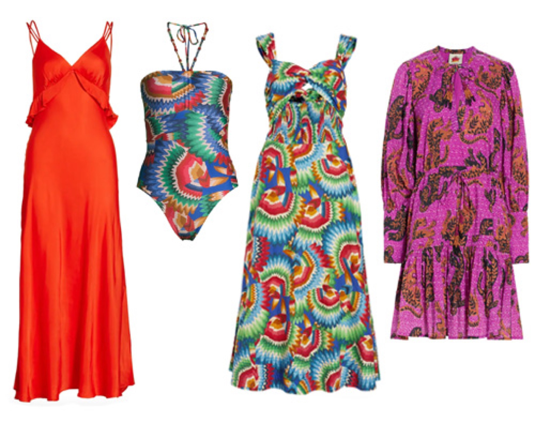 Farm Rio’s bright and sunny prints have me yearning for some in my own (soon-to-debut) warm weather wardrobe. @farmrio @saks #saks #sakspartner