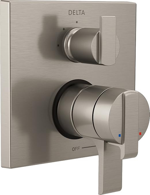 Delta Faucet Ara 17 Series Dual-Function Shower Handle Valve Trim Kit with 3-Setting Integrated D... | Amazon (US)