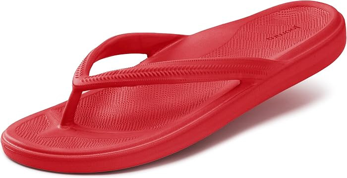 Joomra Womens Arch Support Flip Flops Plantar Fasciitis Thong Sandals | Amazon (US)