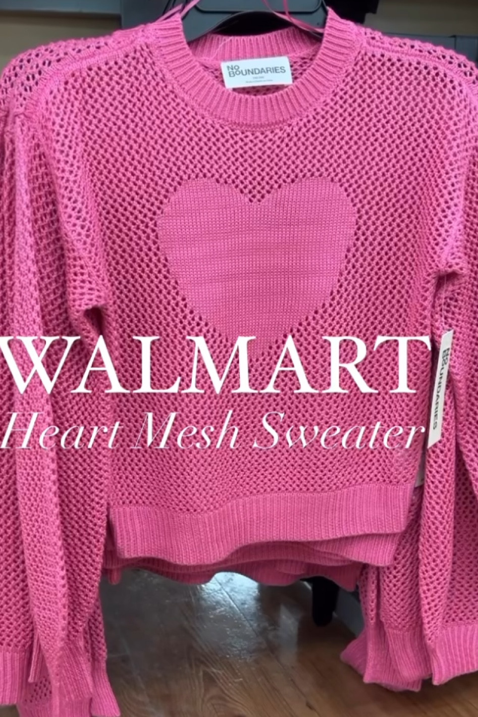 Heart mesh sweater, pink sweater, Valentine's Day sweater, Walmart style, Walmart fashion, Walmart sweater, Walmart Valentine's Day finds

#LTKGiftGuide #LTKFindsUnder50 #LTKSeasonal