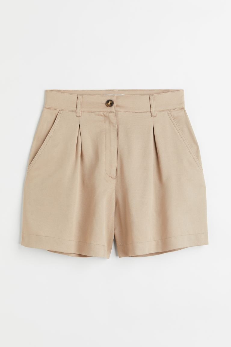 Chinos cortos en mezcla de lyocell | H&M (FR, IT, ES, PT, BE)