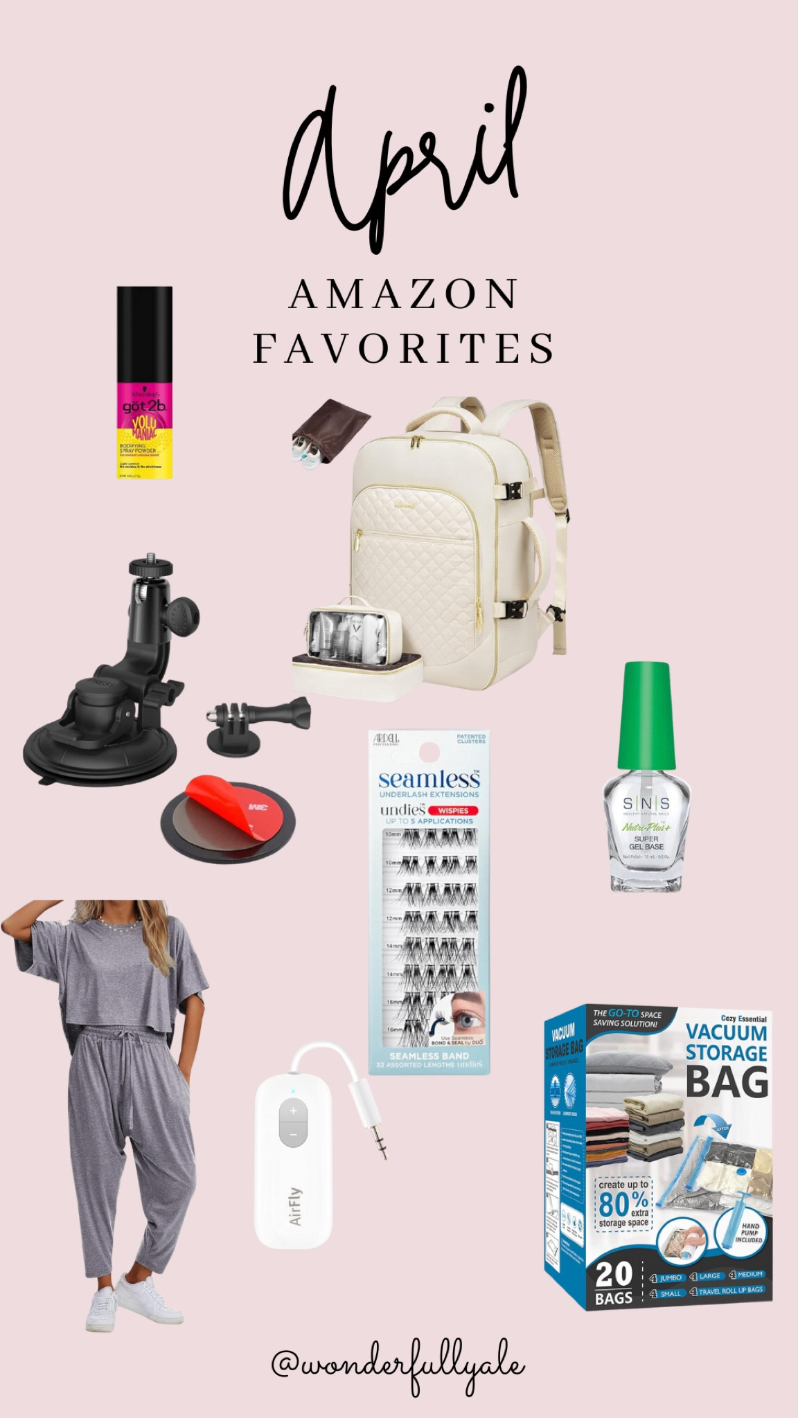 April Amazon favorites 
Amazon favorites, Amazon must haves, Amazon haul, Amazon travel 

#LTKGiftGuide #LTKsalealert #LTKstyletip