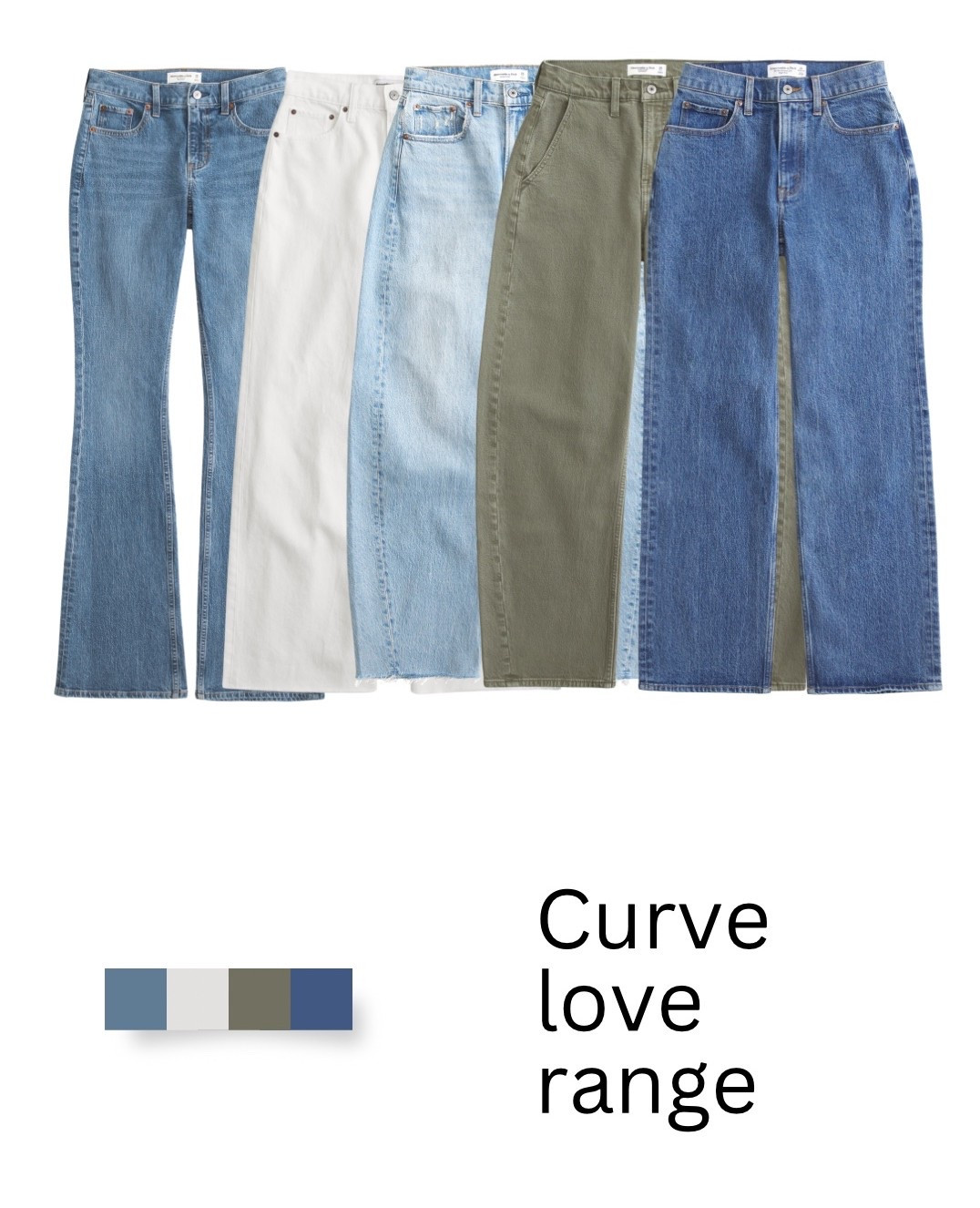 Sharing some Abercrombie curve love Denim 

@abercrombie 

Full try on haul on my TikTok user name - adeleptty

#LTKmidsize #LTKuk #LTKstyletip