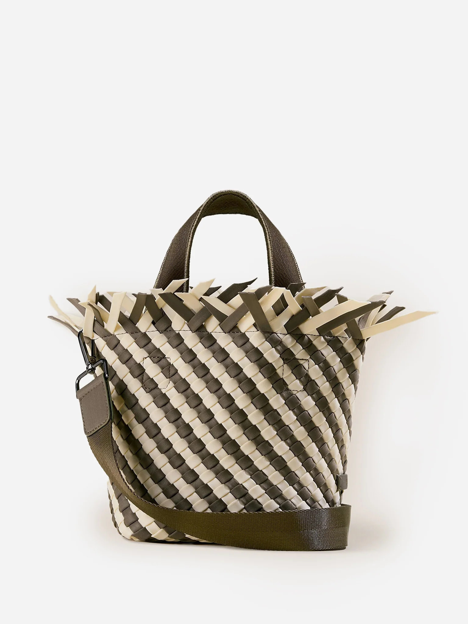 NAGHEDI
                      
                     Havana Petit Striped Tote | Saint Bernard