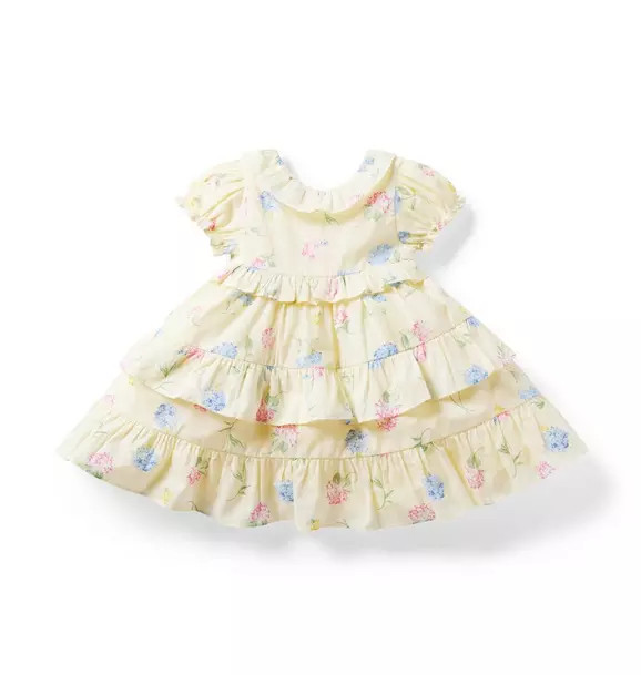 Baby Floral Tiered Ruffle Dress | Janie and Jack