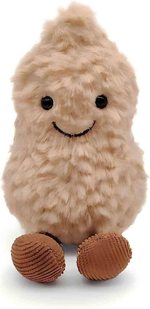 17cm/6.8 inch Peanut Plush, Plush Peanut Soft Toy,Huggable Design, Amuseables Peanut Stuffed - Id... | Amazon (US)