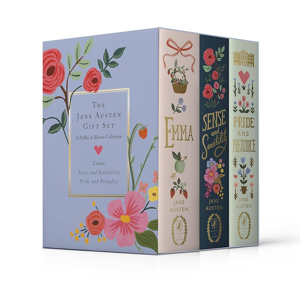 The Jane Austen Gift Set: A Puffin in Bloom 3-Book Collection: Pride and Prejudice, Emma, and Sen... | Amazon (US)