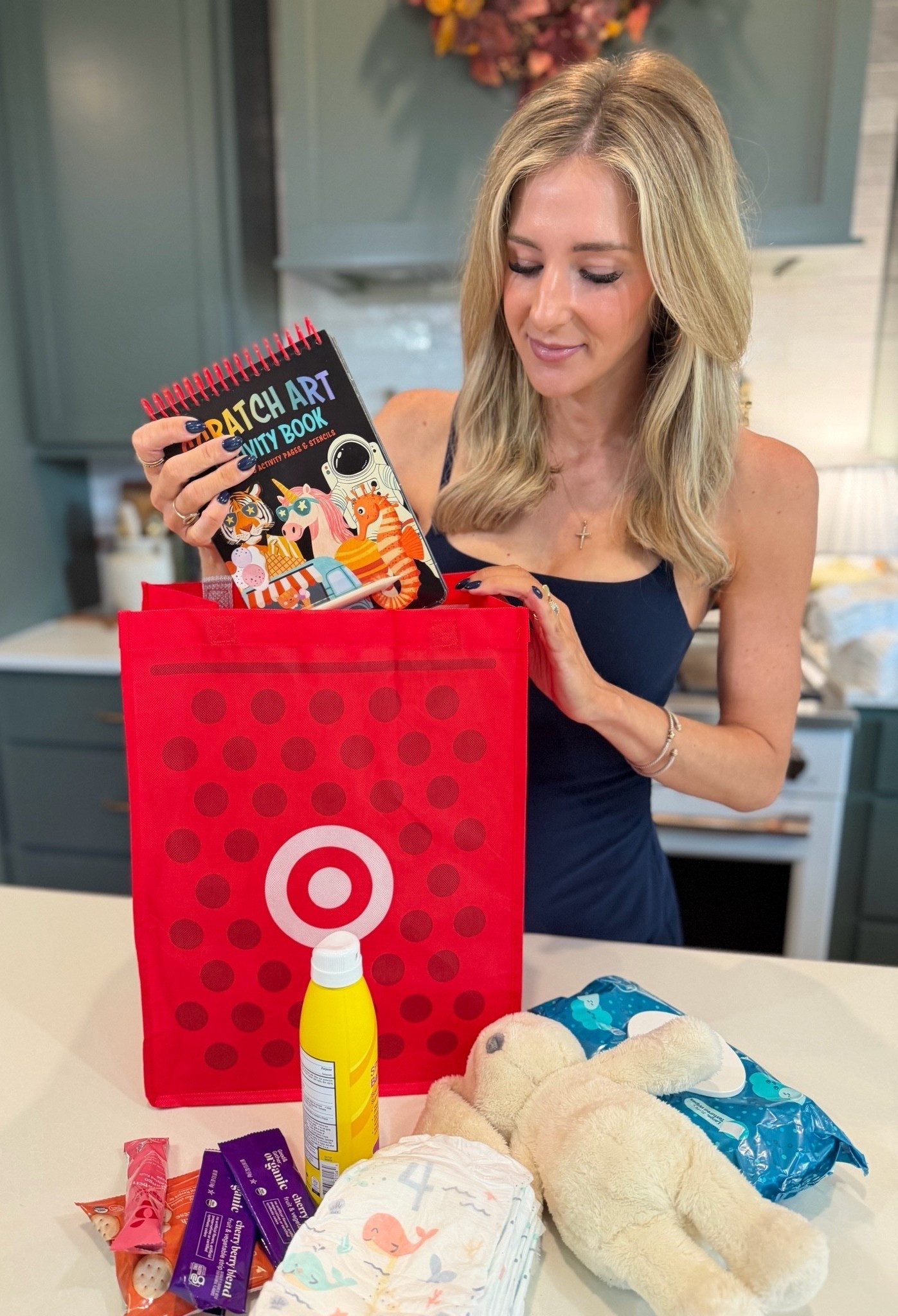 #targetpartner packing all the game day essentials from @target in my Red Bag ♥️