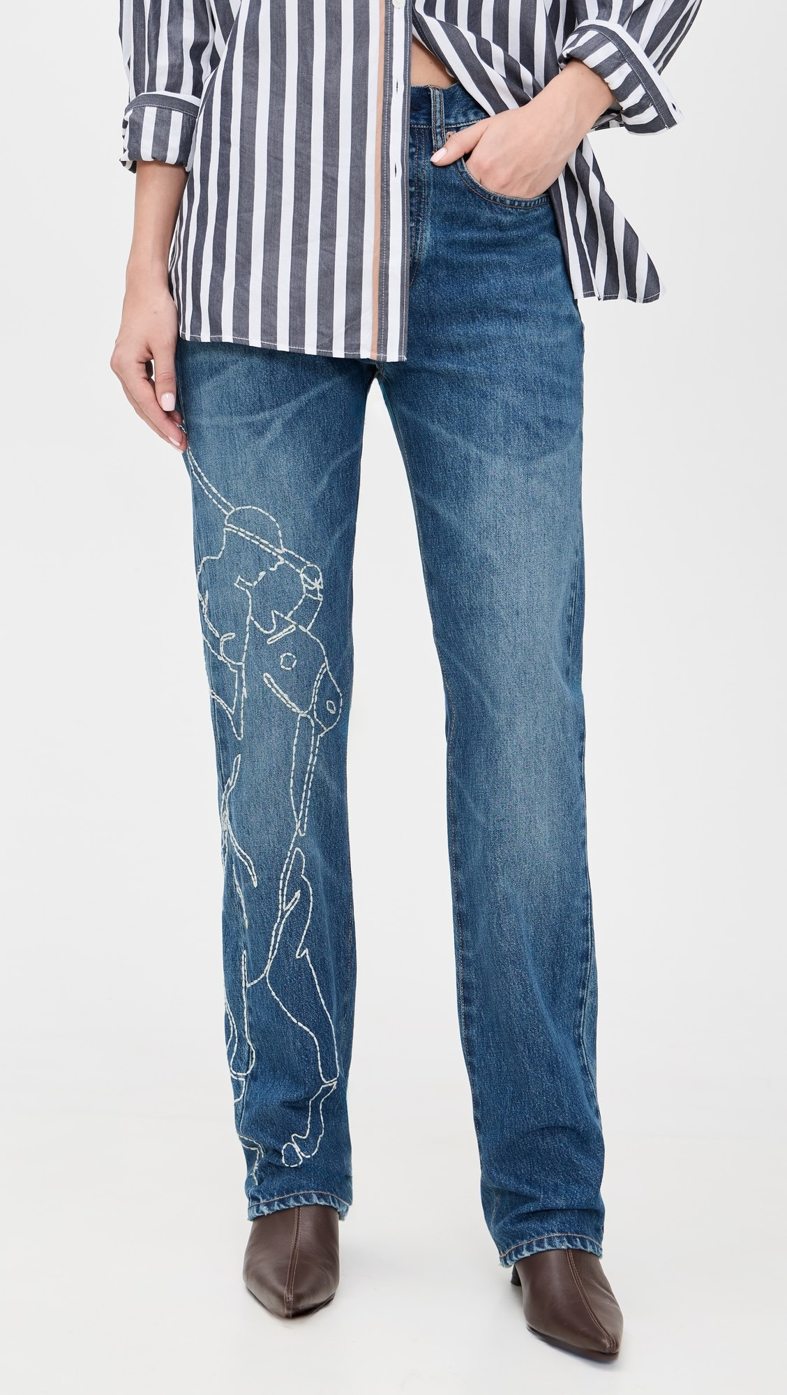 Rigid Denim Standard Straight Jeans | Shopbop