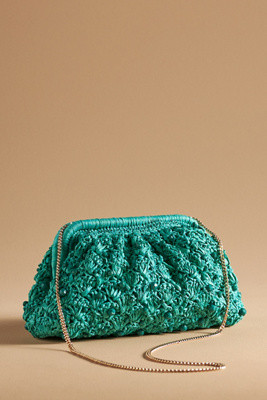 The Frankie Clutch: Embellished Raffia Edition | Anthropologie (US)