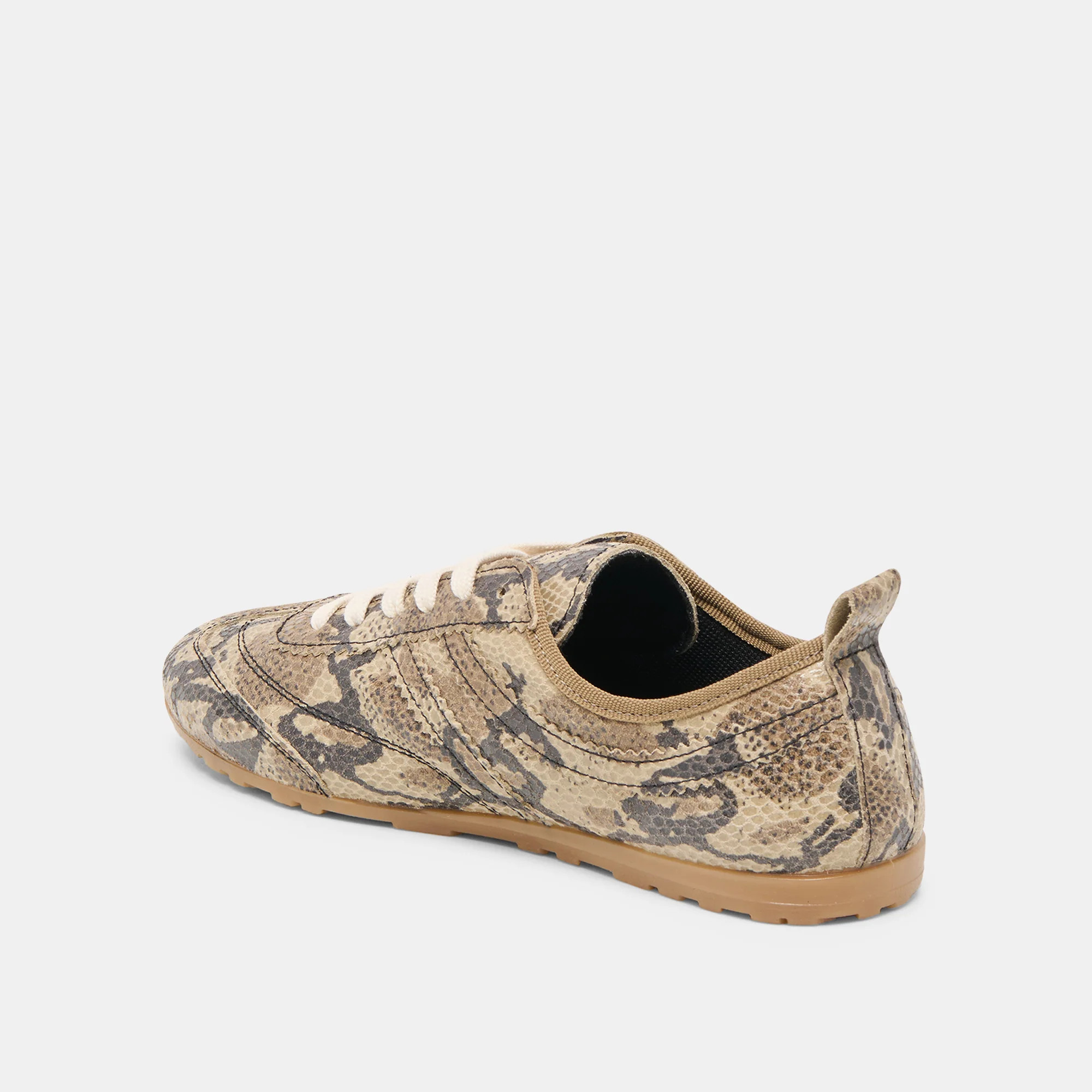 Viper Sneakers Snake Print Embossed Leather | DolceVita.com