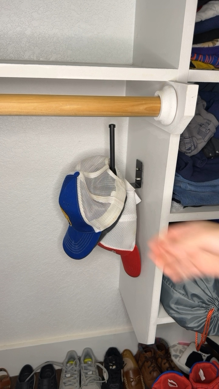 I bought these hat racks originally for my husband and thought they were a great solution for my son as well as his collection grows. You can install by screws or command strip which makes this a great renter friendly solution. The 4 pack is on sale for $12.99!!

#LTKMens #LTKHome #LTKSaleAlert