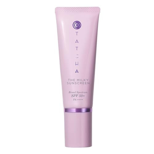TATCHA The Milky Sunscreen, Broad Spectrum SPF 50+ PA+++ | Daily Light-Weight Sun Protection with No White Cast | Visible Sun Damage Correction for All Skin Types with Ectoin, Vitamin E, and Aloe | Amazon (US)