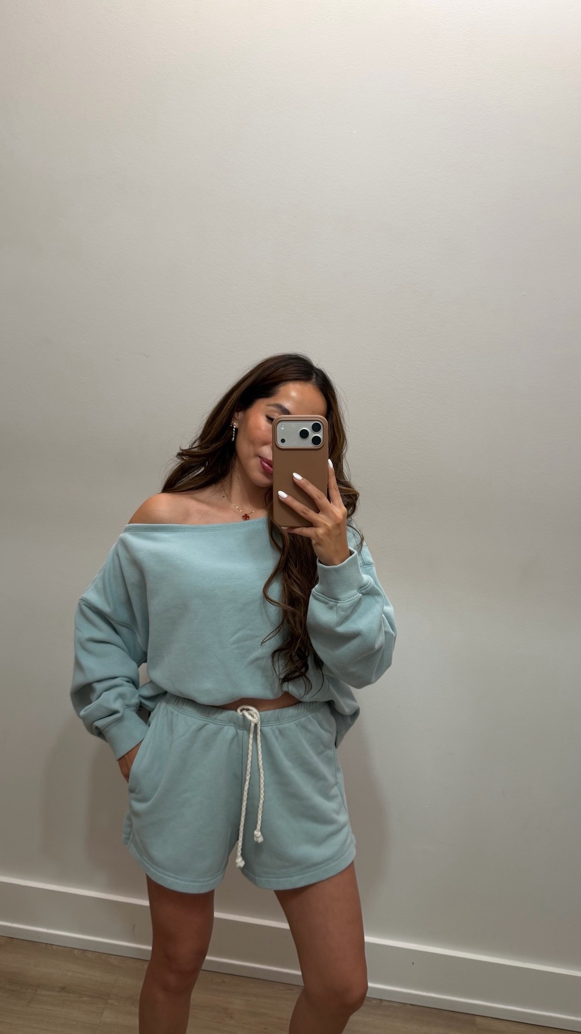 Matching cozy set ✨ 20% off 
Top and shorts XS

#LTKgrwm #LTKootd #LTKSaleAlert